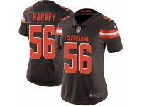 Willie Harvey Women's Cleveland Browns Nike Team Color Vapor Untouchable Jersey - Limited Brown