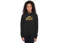 Women Cleveland Cavaliers Gold Collection Pullover Hoodie Black