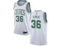 Women Nike Boston Celtics #36 Shaquille ONeal  White NBA Jersey - Association Edition