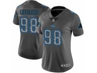 Women Nike Carolina Panthers #98 Star Lotulelei Gray Static Vapor Untouchable Game NFL Jersey