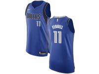 Women Nike Dallas Mavericks #11 Yogi Ferrell Royal Blue Road NBA Jersey - Icon Edition