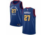 Women Nike Denver Nuggets #27 Jamal Murray  Light Blue Alternate NBA Jersey Statement Edition