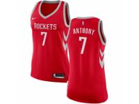 Women Nike Houston Rockets #7 Carmelo Anthony  Red NBA Jersey - Icon Edition