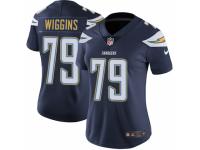 Women Nike Los Angeles Chargers #79 Kenny Wiggins Navy Blue Team Color Vapor Untouchable Limited Player NFL Jersey
