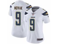 Women Nike Los Angeles Chargers #9 Nick Novak White Vapor Untouchable Limited Player NFL Jersey