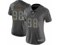 Women Nike Los Angeles Rams #98 Connor Barwin Gray Static Vapor Untouchable Game NFL Jersey