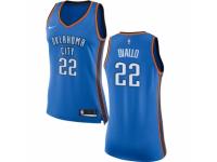 Women Nike Oklahoma City Thunder #22 Hamidou Diallo  Royal Blue NBA Jersey - Icon Edition