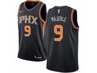 Women Nike Phoenix Suns #9 Dan Majerle  Black Alternate NBA Jersey Statement Edition
