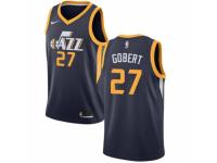 Women Nike Utah Jazz #27 Rudy Gobert  Navy Blue Road NBA Jersey - Icon Edition
