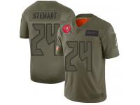 Women's #24 Limited Darian Stewart Camo Football Jersey Tampa Bay Buccaneers 2019 Salute to Service