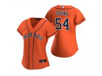 Women's Houston Astros Roberto Osuna Nike Orange 2020 Alternate Jersey