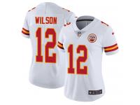 Women's Limited Albert Wilson #12 Nike White Road Jersey - NFL Kansas City Chiefs Vapor Untouchable