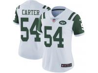 Women's Limited Bruce Carter #54 Nike White Road Jersey - NFL New York Jets Vapor Untouchable