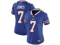 Women's Limited Cardale Jones #7 Nike Royal Blue Home Jersey - NFL Buffalo Bills Vapor Untouchable