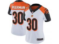 Women's Limited Cedric Peerman #30 Nike White Road Jersey - NFL Cincinnati Bengals Vapor Untouchable