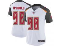 Women's Limited Clinton McDonald #98 Nike White Road Jersey - NFL Tampa Bay Buccaneers Vapor