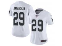 Women's Limited David Amerson #29 Nike White Road Jersey - NFL Oakland Raiders Vapor Untouchable