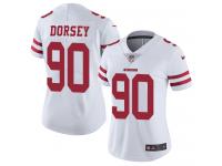 Women's Limited Glenn Dorsey #90 Nike White Road Jersey - NFL San Francisco 49ers Vapor Untouchable