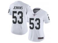 Women's Limited Jelani Jenkins #53 Nike White Road Jersey - NFL Oakland Raiders Vapor Untouchable