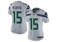 Women's Limited Jermaine Kearse #15 Nike Grey Alternate Jersey - NFL Seattle Seahawks Vapor Untouchable
