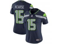 Women's Limited Jermaine Kearse #15 Nike Navy Blue Home Jersey - NFL Seattle Seahawks Vapor Untouchable