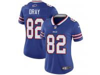 Women's Limited Jim Dray #82 Nike Royal Blue Home Jersey - NFL Buffalo Bills Vapor Untouchable