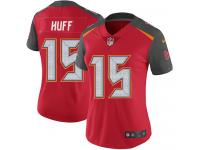 Women's Limited Josh Huff #15 Nike Red Home Jersey - NFL Tampa Bay Buccaneers Vapor Untouchable