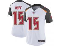 Women's Limited Josh Huff #15 Nike White Road Jersey - NFL Tampa Bay Buccaneers Vapor