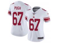 Women's Limited Justin Pugh #67 Nike White Road Jersey - NFL New York Giants Vapor Untouchable