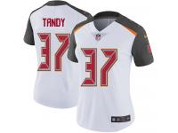 Women's Limited Keith Tandy #37 Nike White Road Jersey - NFL Tampa Bay Buccaneers Vapor