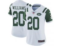 Women's Limited Marcus Williams #20 Nike White Road Jersey - NFL New York Jets Vapor Untouchable