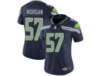 Women's Limited Mike Morgan #57 Nike Navy Blue Home Jersey - NFL Seattle Seahawks Vapor