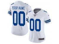 Women's Limited Nike White Road Jersey - NFL Dallas Cowboys Customized Vapor Untouchable