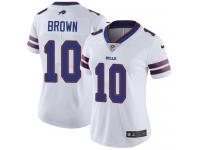 Women's Limited Philly Brown #10 Nike White Road Jersey - NFL Buffalo Bills Vapor Untouchable