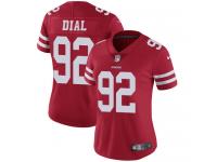 Women's Limited Quinton Dial #92 Nike Red Home Jersey - NFL San Francisco 49ers Vapor Untouchable
