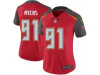 Women's Limited Robert Ayers #91 Nike Red Home Jersey - NFL Tampa Bay Buccaneers Vapor