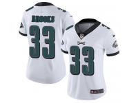 Women's Limited Ron Brooks #33 Nike White Road Jersey - NFL Philadelphia Eagles Vapor Untouchable