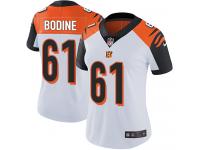 Women's Limited Russell Bodine #61 Nike White Road Jersey - NFL Cincinnati Bengals Vapor Untouchable