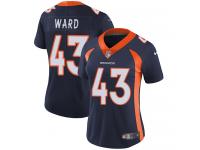 Women's Limited T.J. Ward #43 Nike Navy Blue Alternate Jersey - NFL Denver Broncos Vapor