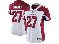 Women's Limited Tyvon Branch #27 Nike White Road Jersey - NFL Arizona Cardinals Vapor Untouchable