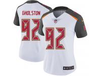 Women's Limited William Gholston #92 Nike White Road Jersey - NFL Tampa Bay Buccaneers Vapor Untouchable