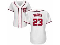 Women's Majestic Washington Nationals #23 Derek Norris White Home Cool Base MLB Jersey