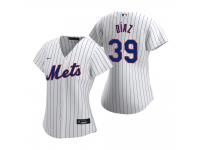 Women's New York Mets Edwin Diaz Nike White 2020 Home Jersey