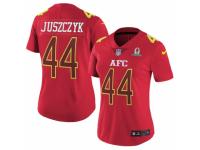 Women's Nike Baltimore Ravens #44 Kyle Juszczyk Limited Red 2017 Pro Bowl NFL Jersey