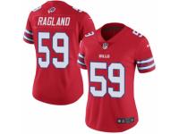 Women's Nike Buffalo Bills #59 Reggie Ragland Limited Red Rush NFL Jersey