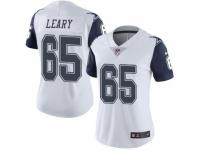 Women's Nike Dallas Cowboys #65 Ronald Leary Limited White Rush NFL Jersey