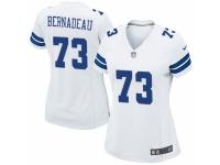Women's Nike Dallas Cowboys #73 Mackenzy Bernadeau Game White NFL Jersey