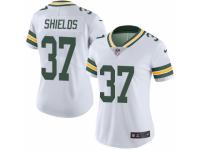 Women's Nike Green Bay Packers #37 Sam Shields Limited White Rush NFL Jersey