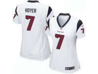 Women's Nike Houston Texans #7 Brian Hoyer Game White NFL Jersey