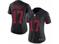 Women's Nike San Francisco 49ers #17 Jeremy Kerley Limited Black Rush NFL Jersey
